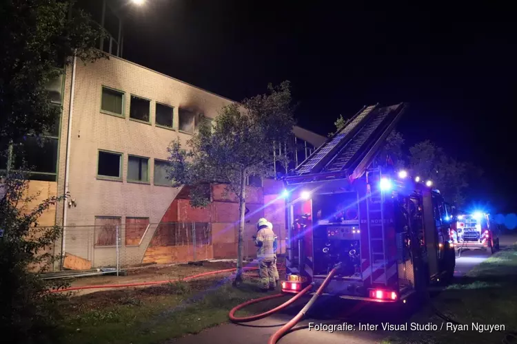 Brand in slooppand Heerhugowaard