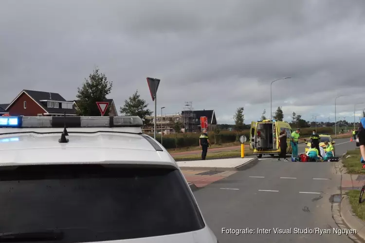 Fietser gewond bij ongeval Nauertogt