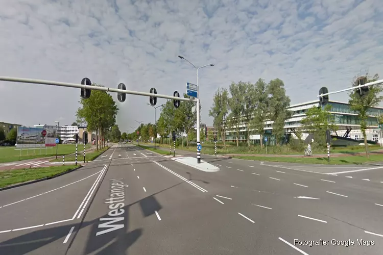 Verkeerscontrole op Westtangent