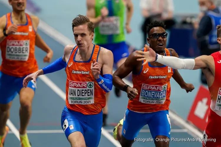 Heerhugowaarder Tony van Diepen pakt EK-zilver op 400 meter