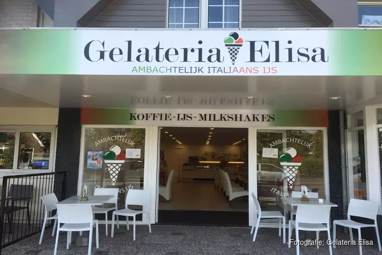 De lente komt eraan, dus Gelateria Elisa gaat weer open!