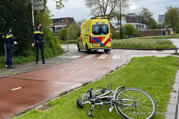 Jonge fietser lichtgewond na aanrijding Zuidtangent