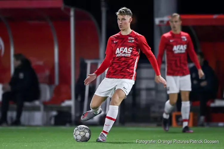 Heerhugowaarder Jorn Berkhout (18) maakt eredivisiedebuut voor AZ