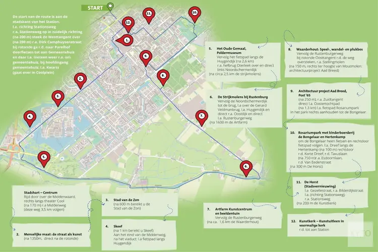 Panorama-fietsroute laat Heerhugowaard van een andere kant zien