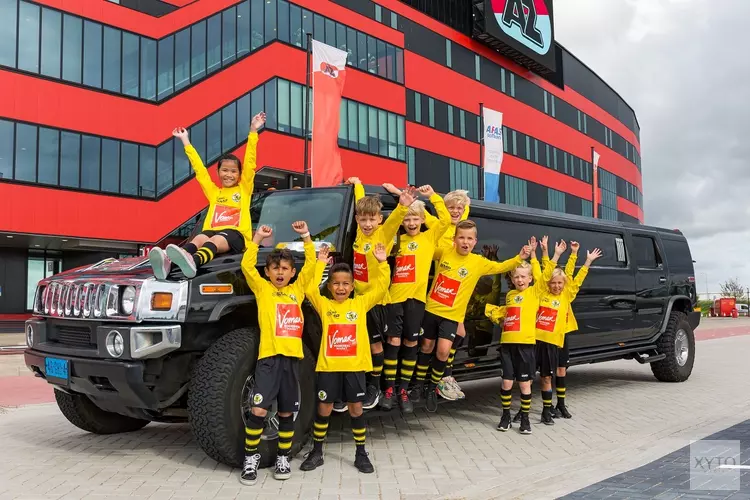 Reiger Boys JO9-1 rijdt rond als echte VIP’s