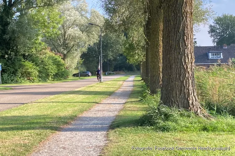 Herstel halfverharde wandelpaden in Langedijk en Heerhugowaard