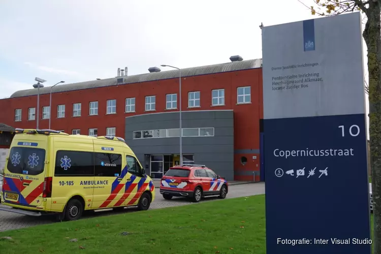 Brand in gevangenis in Heerhugowaard