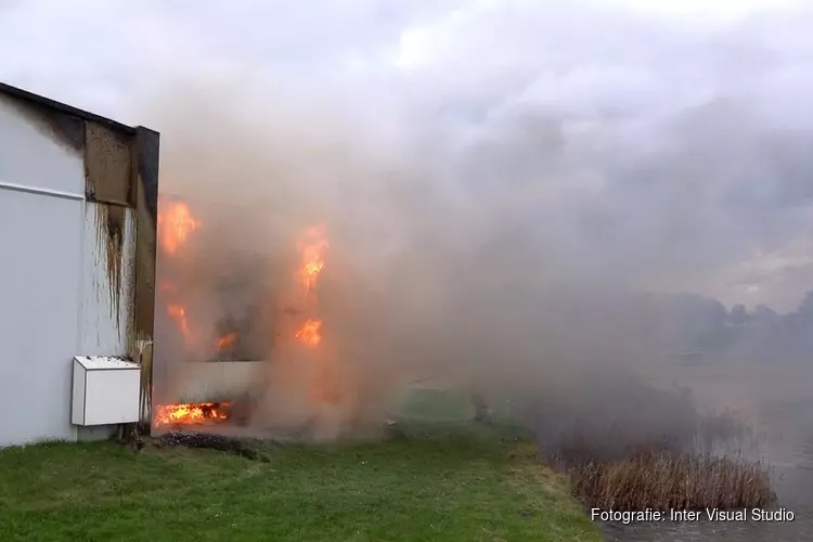 Brand in toiletgebouw Park van Luna