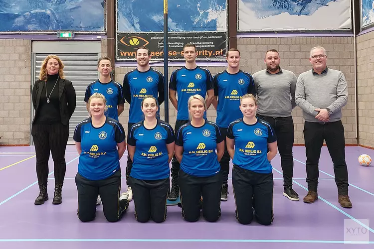 Korfballers Apollo 1 behouden 1e plaats in de competitie