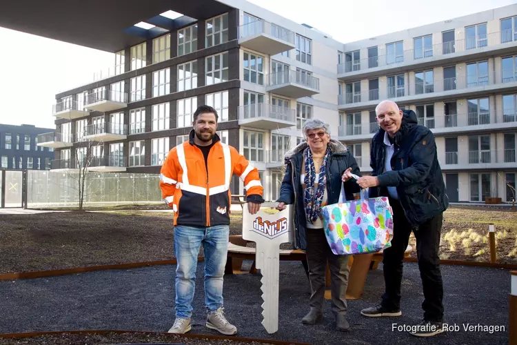 Oplevering in volle gang bij het project Lapis Lazuli Heerhugowaard.