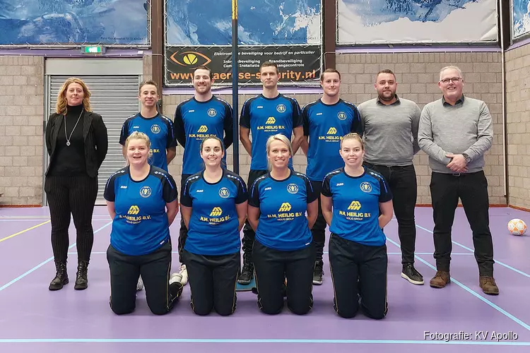 Korfbalvereniging Apollo behaalt play-offs voor promotie naar de 1e klasse