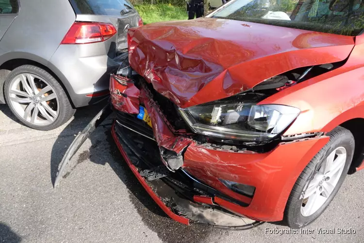 Twee auto&#39;s betrokken bij ongeval in Heerhugowaard