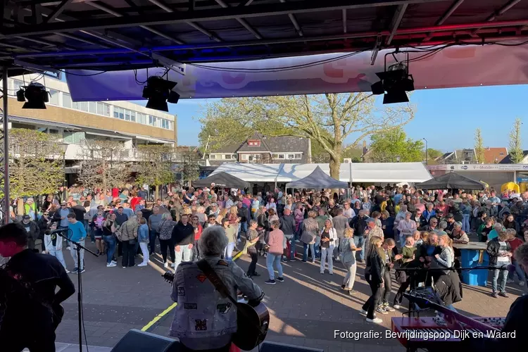 Vrijheid gevierd tijdens Bevrijdingspop!