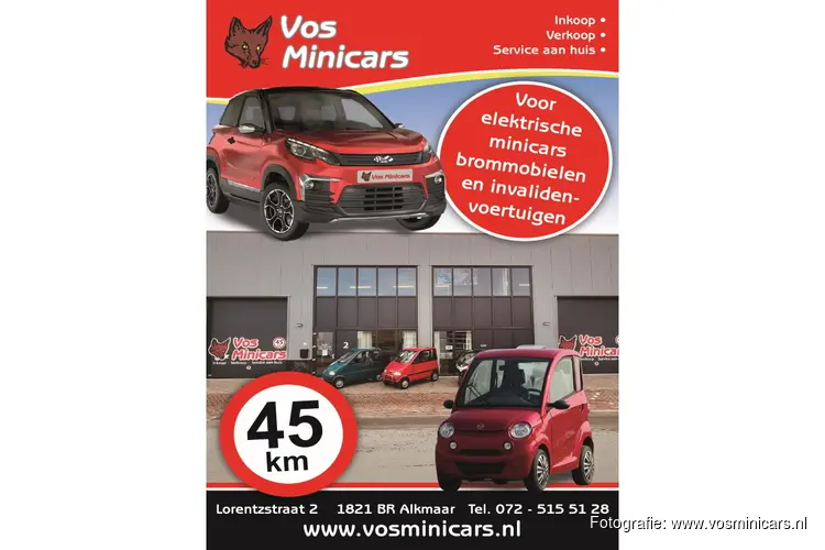 Vos Minicars: Een begrip in minicars, brommobiele en invalidenvoertuigen