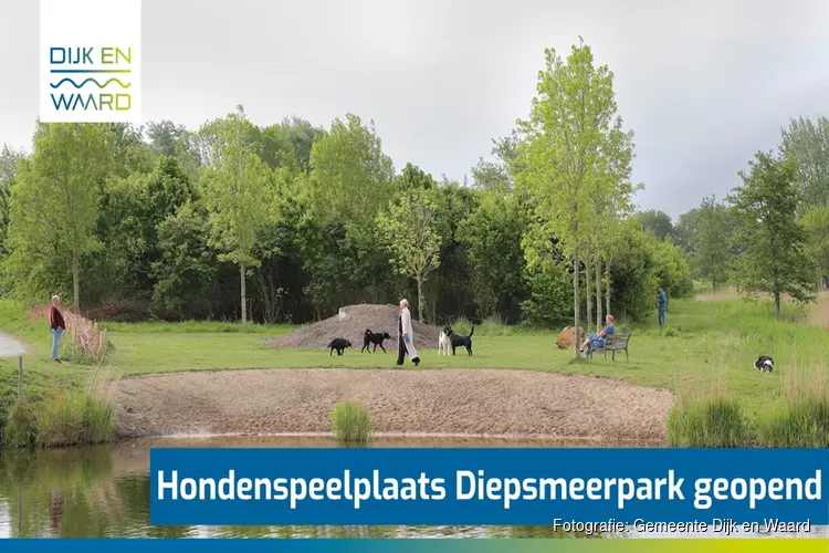 Hondenspeelplaats Diepsmeerpark geopend