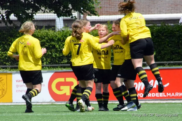 Reiger Boys Vrouwen leveren topprestatie met handhaving in hoofdklasse