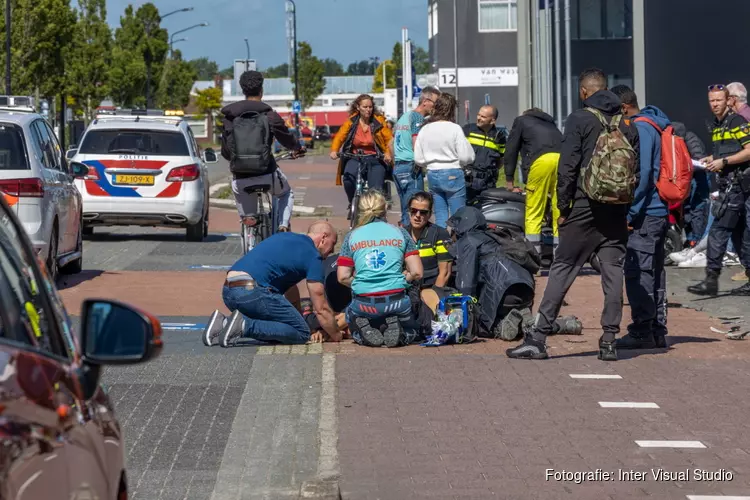 Scooterrijder zwaargewond in Heerhugowaard