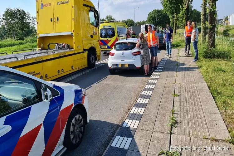 Twee ongevallen kort na elkaar tijdens avondspits op N242