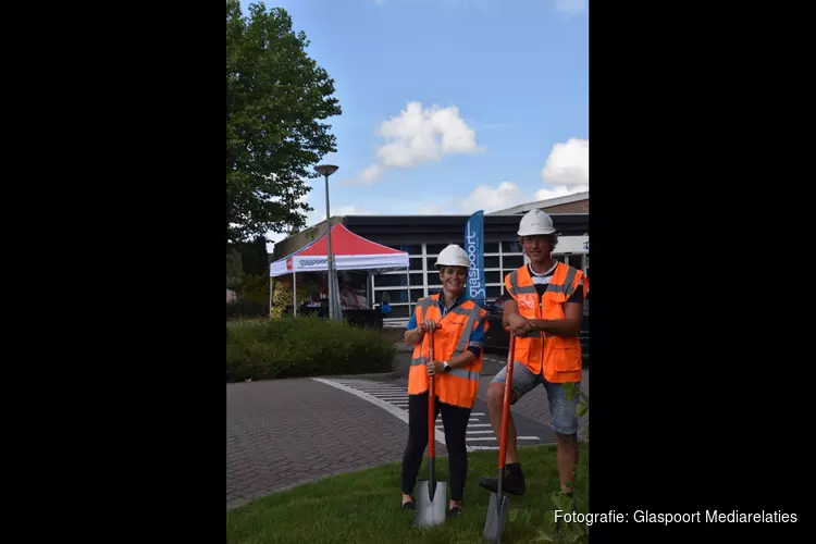 Glasvezelaanleg in Sint Pancras gestart