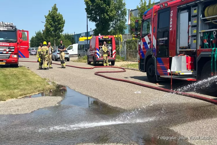 Korte brand in bedrijfspand Heerhugowaard