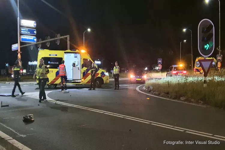 Twee gewonden en aanhouding na ongeval op Nollenweg