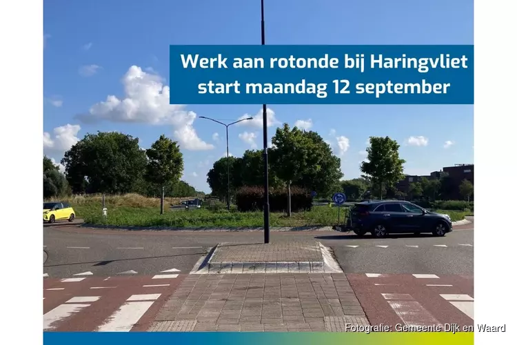 Werkzaamheden rotonde Haringvliet/West-Frieslandsingel op Oosttangent starten komende maandag