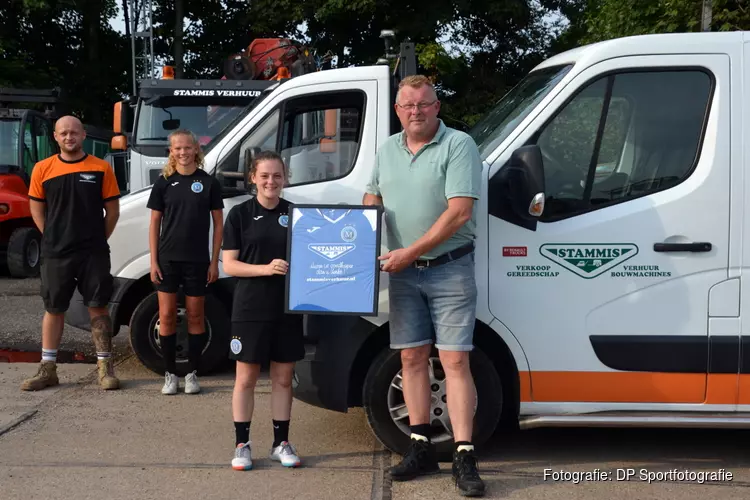 Stammis Verhuur tweede hoofdsponsor FC Marlène Vrouwen