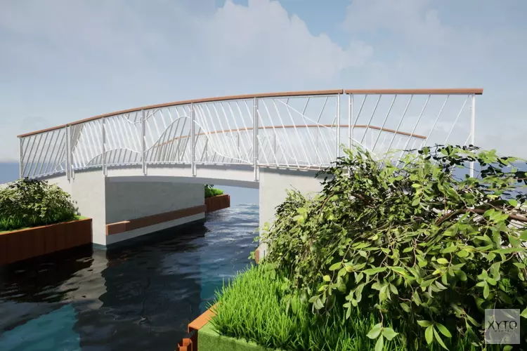 Aanleg nieuwe brug in Venpad in Sint Pancras vergroot doorvaarbaarheid gemeente