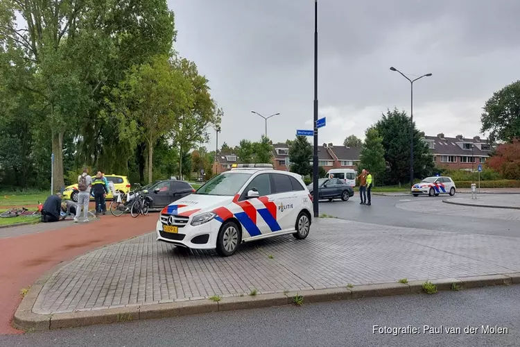 Fietsster gewond bij aanrijding op de Westtangent