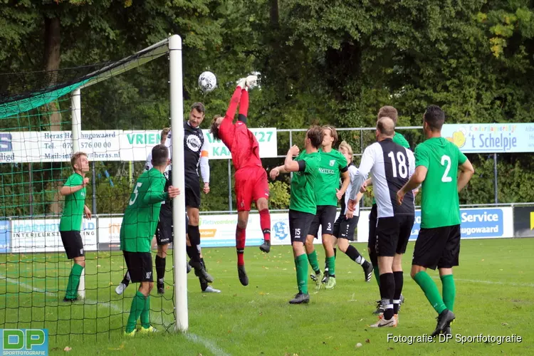 Terechte puntendeling bij 4e klasse derby tussen SVW &#39;27 en Kolping Boys