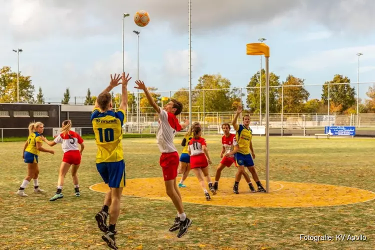 Een spannende wedstrijd tussen aan elkaar gewaagde teams