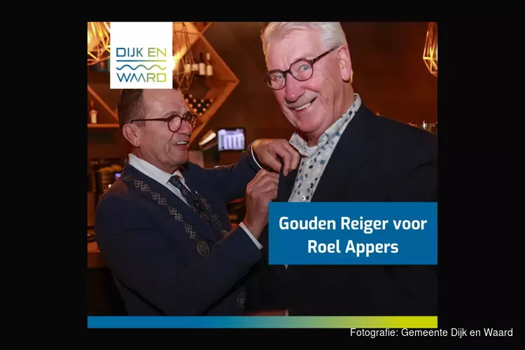 Gouden Reiger voor Roel Appers