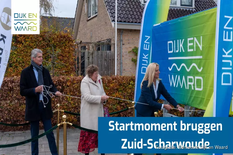 Sloepennetwerk Zuid-Scharwoude uitgebreid door bouw bruggen