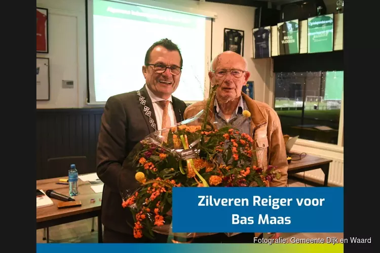 Zilveren Reiger voor Bas Maas