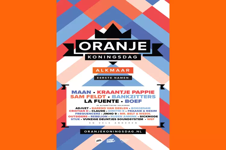 Nieuwe evenementenorganisatie achter Oranje Koningsdag Alkmaar