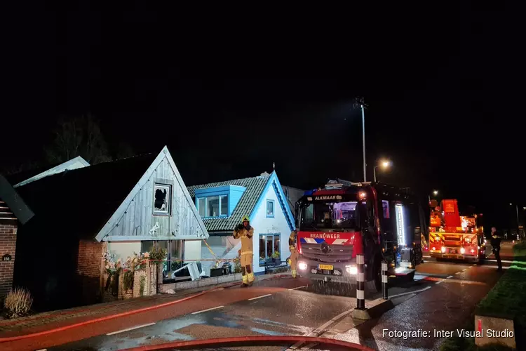 Brand in woning in Koedijk