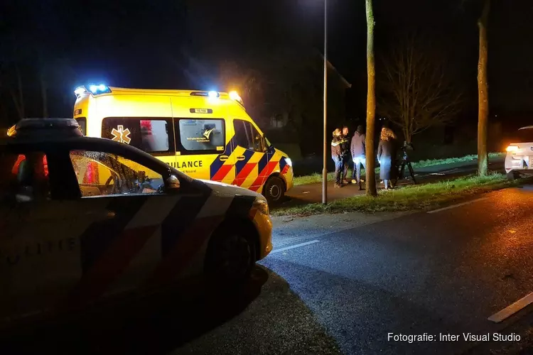 Fietser raakt te water na feestje