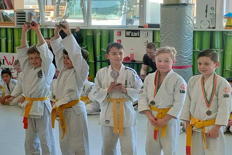 Drie judokampioenen EBI-Sports in Zaandam