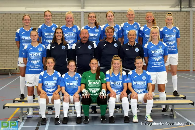 Vrouwen FC Marlène beginnen play-offs met nipte zege
