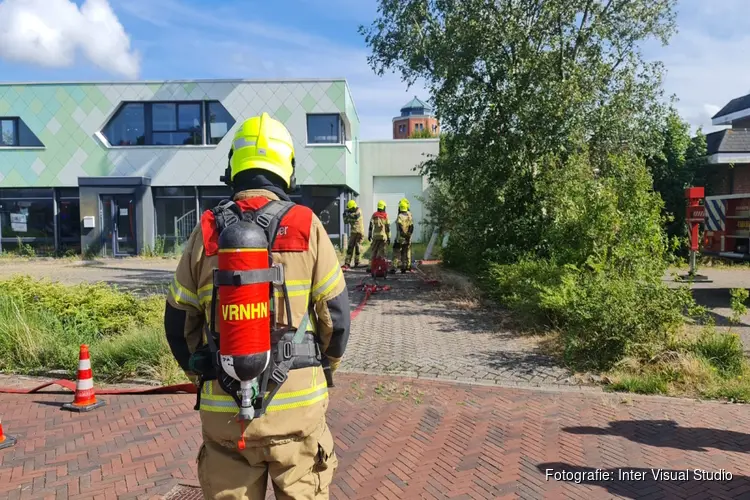 Brand in leegstaand pand in Heerhugowaard