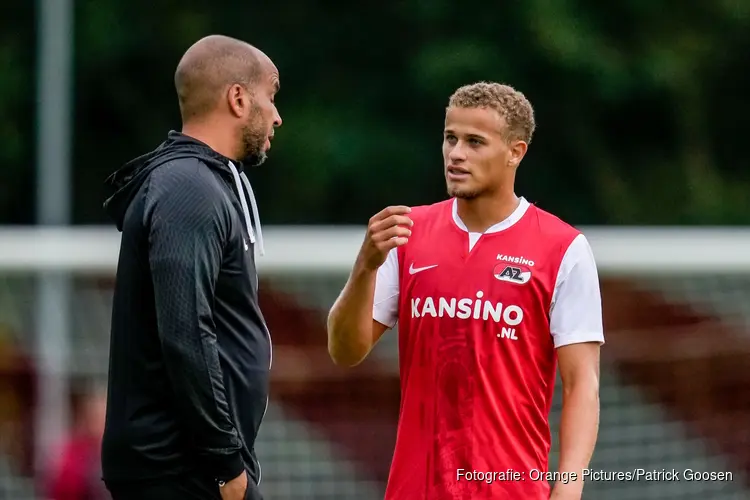 Heerhugowaarder Kenzo Goudmijn tekent nieuw contract tot 2026 bij AZ