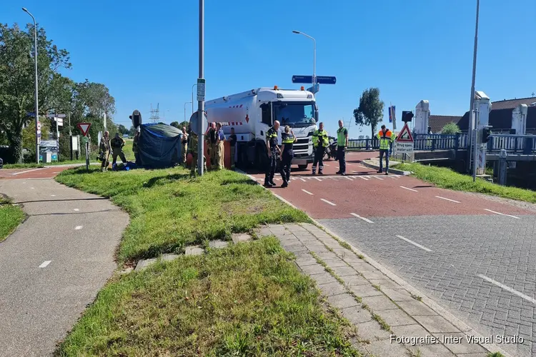 Fietser overleden bij ongeval in Oterleek