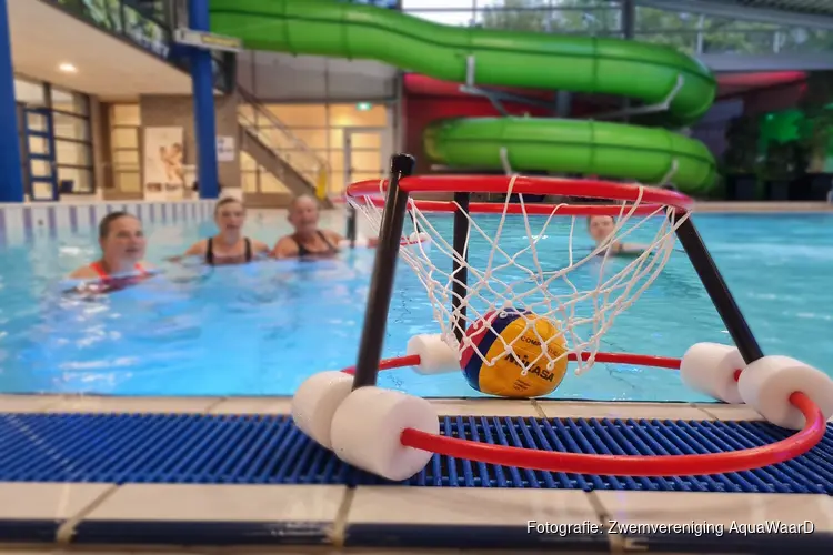 Nieuw in Heerhugowaard: Waterbasketbal bij zwemvereniging AquaWaarD