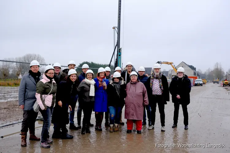 Feestelijke start bouw 30 zorgappartementen in De Banier, Heerhugowaard