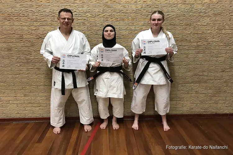 Zwarte Band Successen bij Karate Club Naifanchi Heerhugowaard