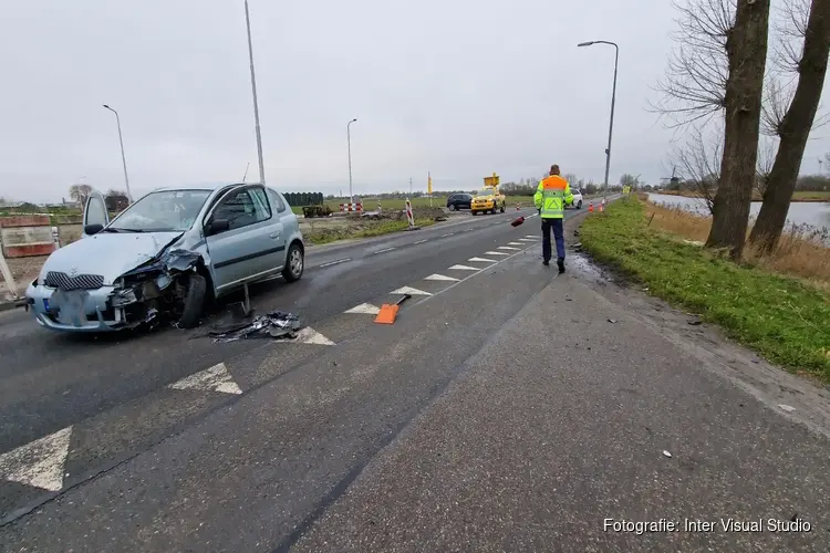 Motorrijder gewond bij ongeval A.C. De Graafweg