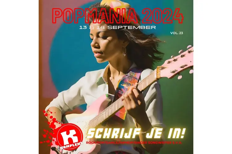 Het is weer zover! Popmania is weer terug op vrijdag 13 & zaterdag 14 september in JC Kompleks