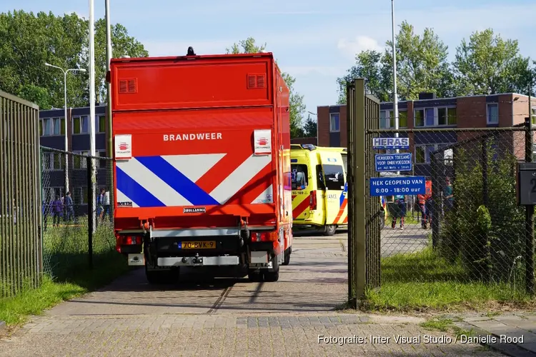 Brand bij AZC in Heerhugowaard