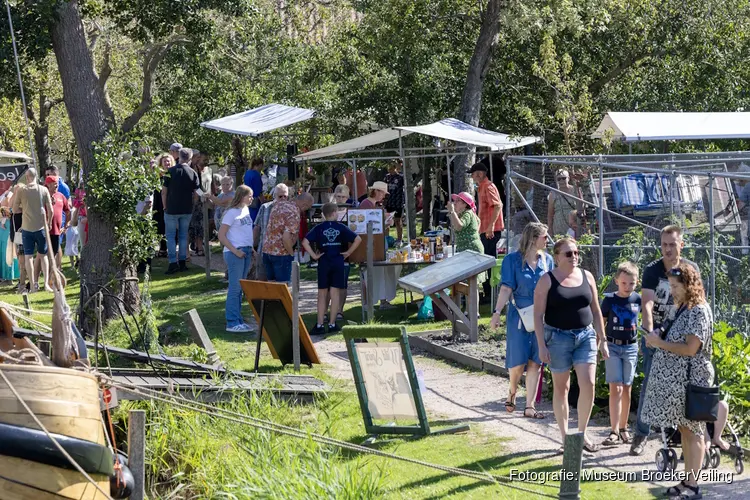 Streekmarkt BroekerVeiling trekt meer dan 6.000 bezoekers!