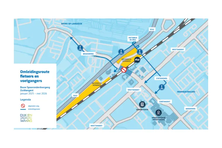 Fietsers krijgen voorrang op de Stationsweg